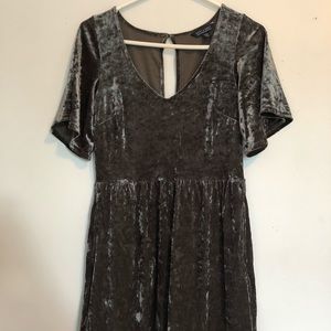 Crushed Velvet Romper